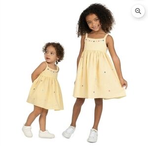 Counting Daisies Toddler Girls Woven Dress